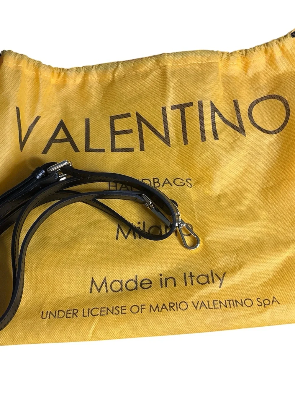 Mario Valentino Leather Crossbody Bag - Picture 9 of 9